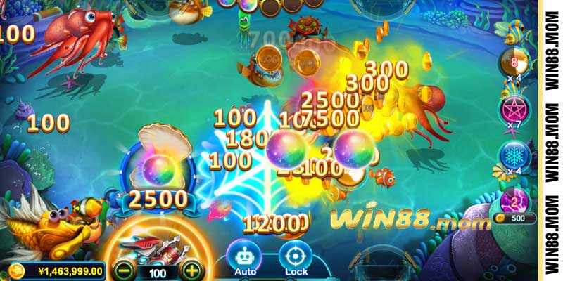 Bắn Cá Deep Fishing - Trải Nghiệm Bắn Cá Đổi Thưởng Win88 3 Bắn cá Deep Fishing dễ chơi, dễ thắng