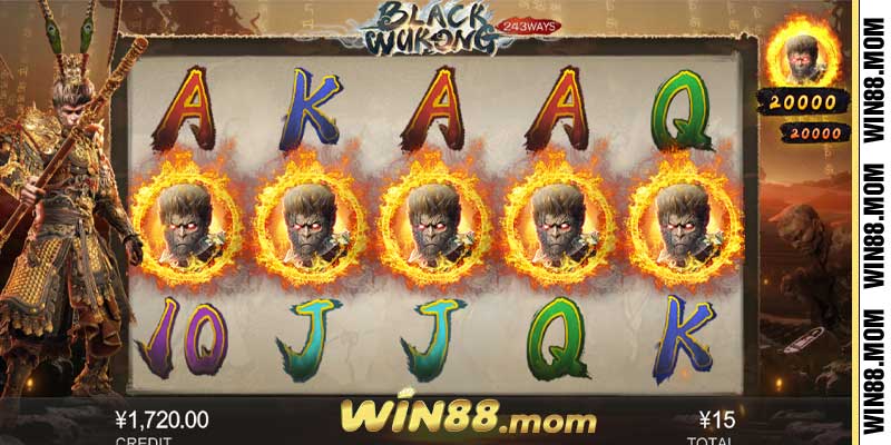 Nổ Hũ Black Wukong - Trải Nghiệm Slot Black Wukong Tại Win88 2 Giao diện game độc đáo, đẹp mắt